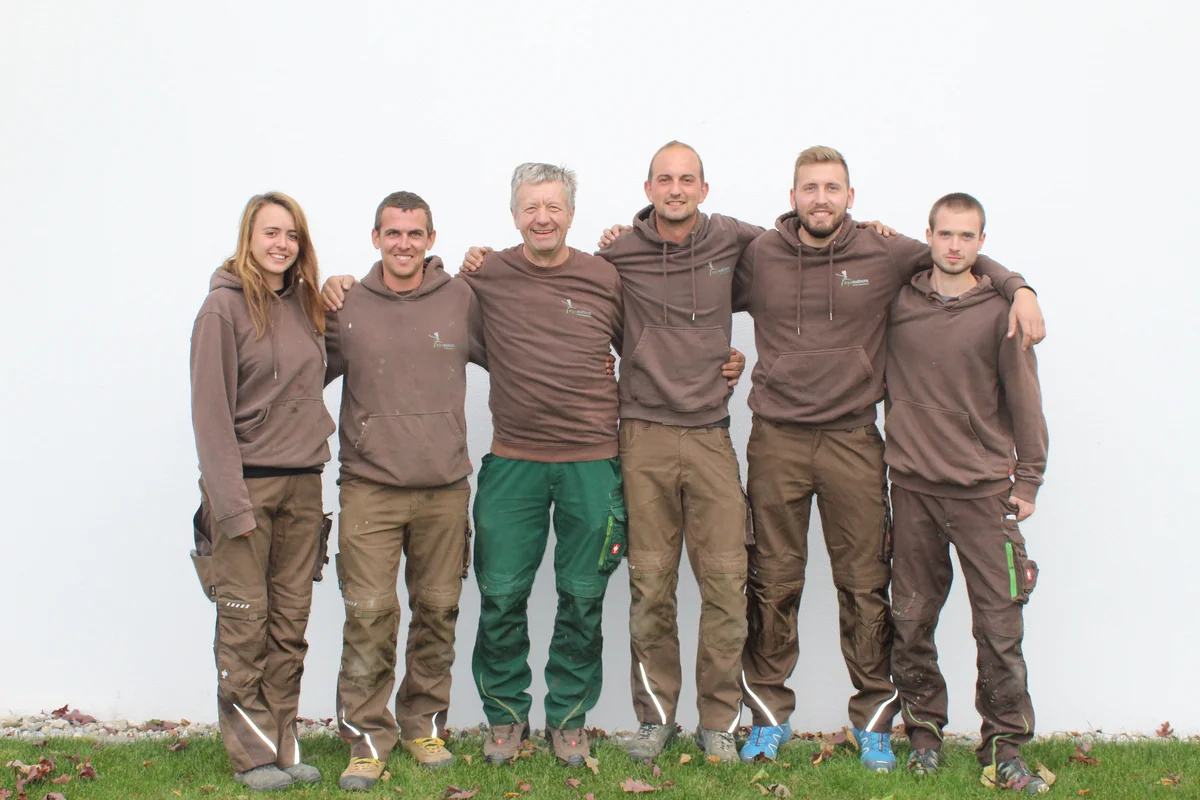 Team von Aquanatura im Jahr 2018